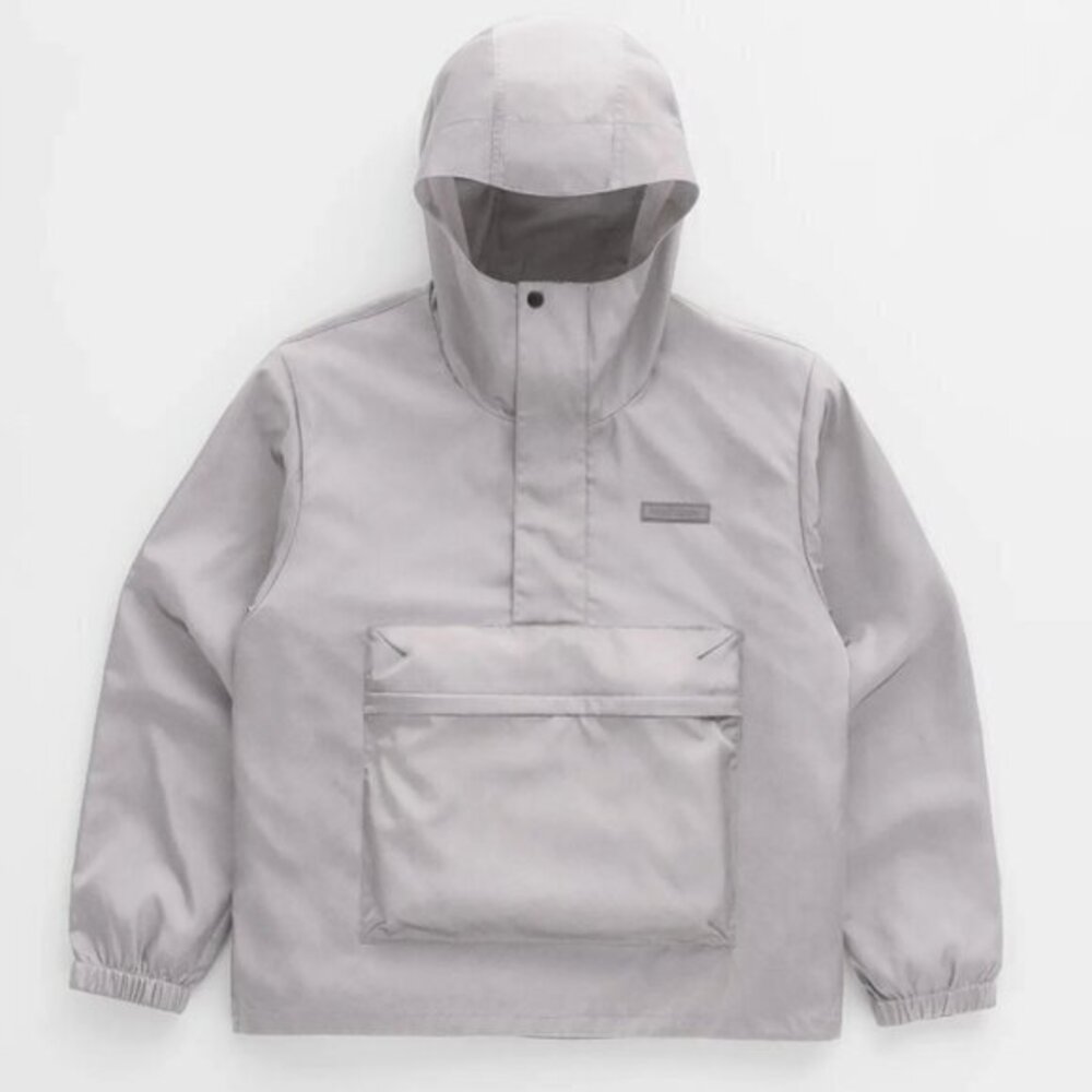 NEW Madhappy REI Nylon Anorak Women / Unisex Windbreaker Jacket Silver M